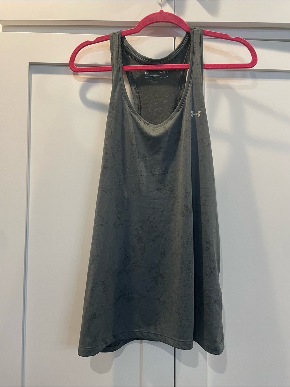 LG Gray Racerback Performance Tank Top